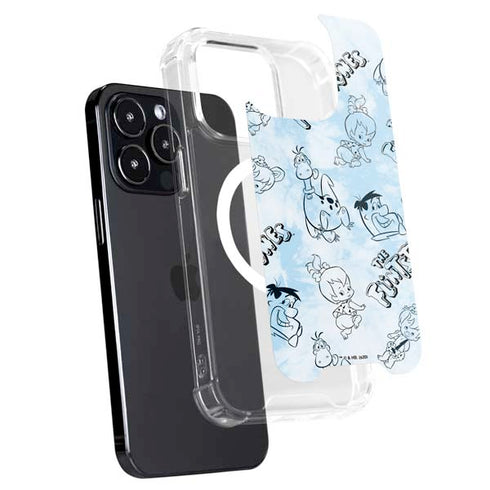 The Flinstones The Flintstones Tie Dye Print iPhone 13 Pro MagSafe Case