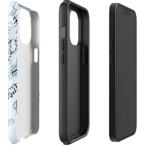 The Flinstones The Flintstones Tie Dye Print iPhone 13 Pro Max Impact Case