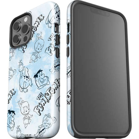 The Flinstones The Flintstones Tie Dye Print iPhone 13 Pro Max Impact Case