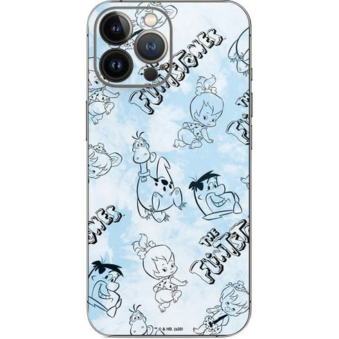 The Flinstones The Flintstones Tie Dye Print iPhone 13 Pro Max Skin