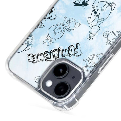 The Flinstones The Flintstones Tie Dye Print iPhone 14 Plus MagSafe Case