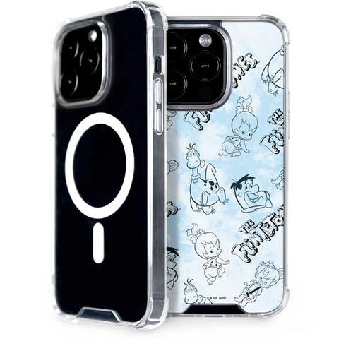 The Flinstones The Flintstones Tie Dye Print iPhone 14 Pro MagSafe Case