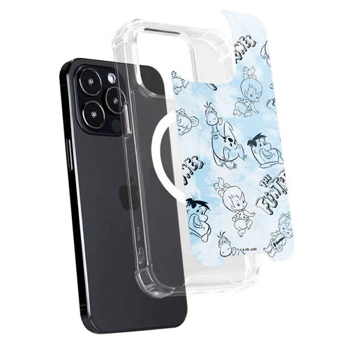The Flinstones The Flintstones Tie Dye Print iPhone 14 Pro MagSafe Case