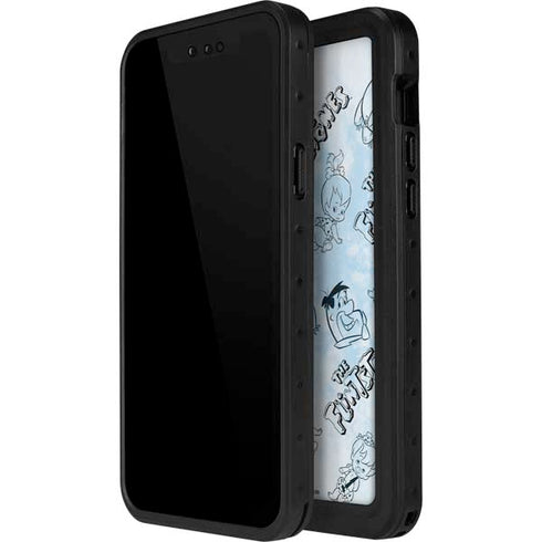 The Flinstones The Flintstones Tie Dye Print iPhone 14 Pro Max Waterproof Case