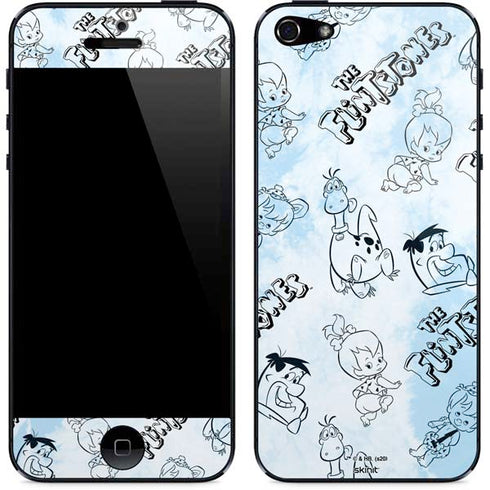 The Flinstones The Flintstones Tie Dye Print iPhone 5/5s/5SE Skin