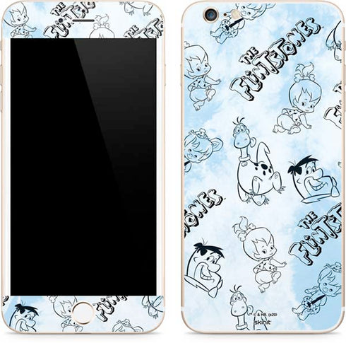 The Flinstones The Flintstones Tie Dye Print iPhone 6/6s Plus Skin