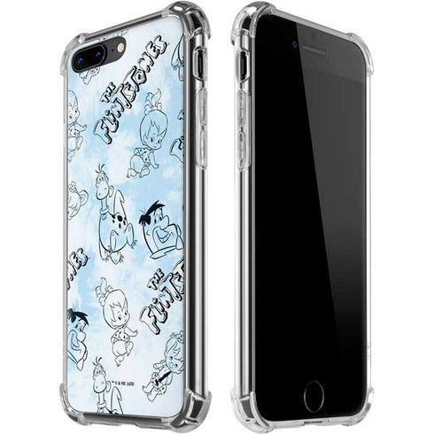 The Flinstones The Flintstones Tie Dye Print iPhone 7/8 Plus Clear Case