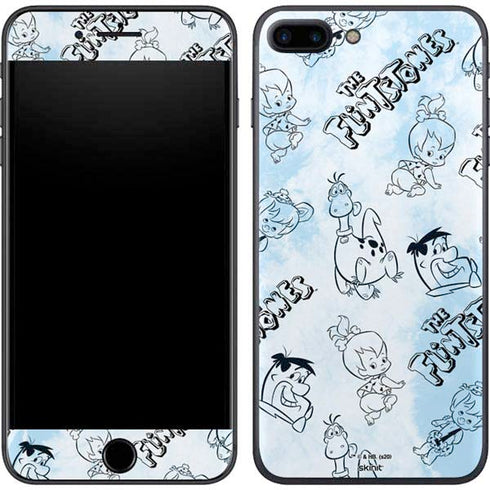 The Flinstones The Flintstones Tie Dye Print iPhone 8 Plus Skin