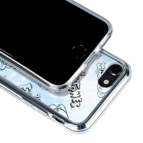 The Flinstones The Flintstones Tie Dye Print iPhone SE (2nd & 3rd Gen) Clear Case