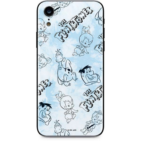 The Flinstones The Flintstones Tie Dye Print iPhone XR Skin
