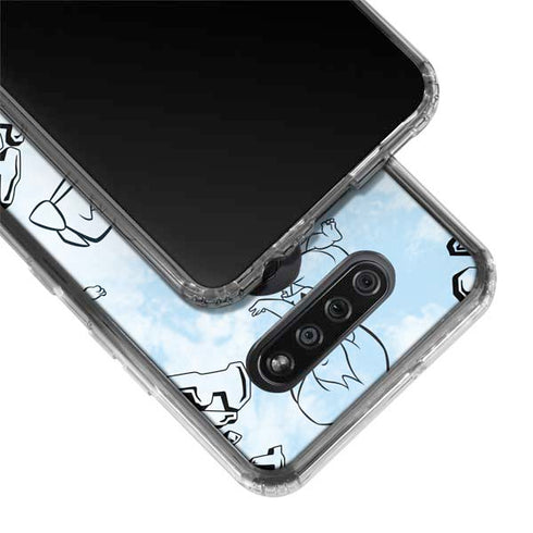 The Flinstones The Flintstones Tie Dye Print LG K51/Q51 Clear Case