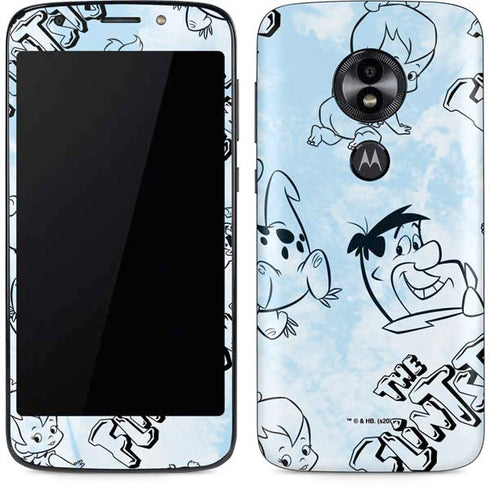 The Flinstones The Flintstones Tie Dye Print Moto E5 Play Skin