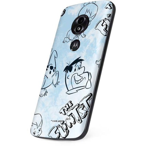 The Flinstones The Flintstones Tie Dye Print Moto E5 Play Skin