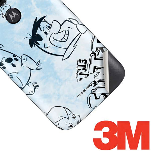 The Flinstones The Flintstones Tie Dye Print Moto E5 Play Skin