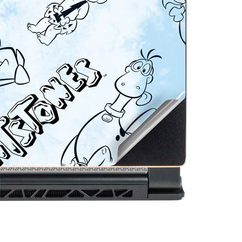 The Flinstones The Flintstones Tie Dye Print MSI GS65 Stealth Laptop Skin