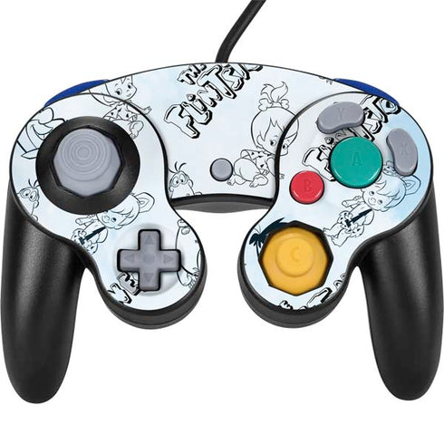 The Flinstones The Flintstones Tie Dye Print Nintendo GameCube Controller Skin