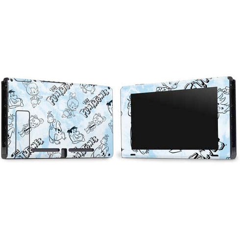 The Flinstones The Flintstones Tie Dye Print Nintendo Switch Bundle Skin