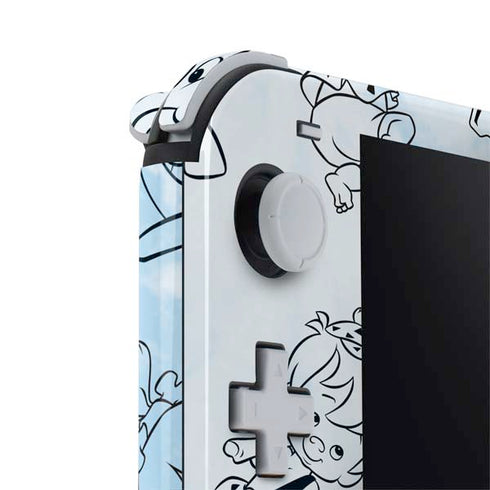 The Flinstones The Flintstones Tie Dye Print Nintendo Switch Lite Skin