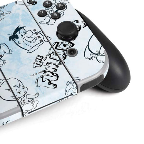 The Flinstones The Flintstones Tie Dye Print Nintendo Switch OLED (2021) Skin