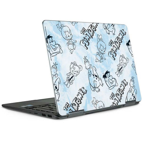 The Flinstones The Flintstones Tie Dye Print Notebook 9 Pro 13in (2017) Skin