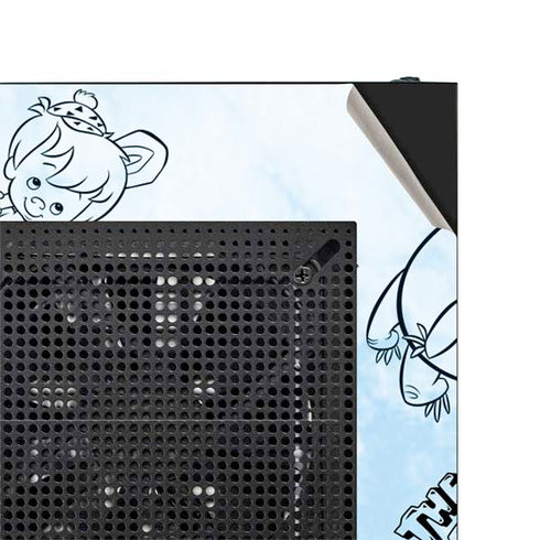 The Flinstones The Flintstones Tie Dye Print NZXT H510 Compact ATX Mid-Tower Case Skin