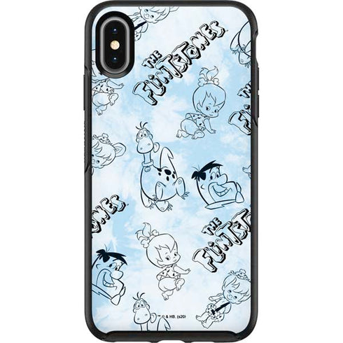 The Flinstones The Flintstones Tie Dye Print Otterbox Symmetry iPhone Skin