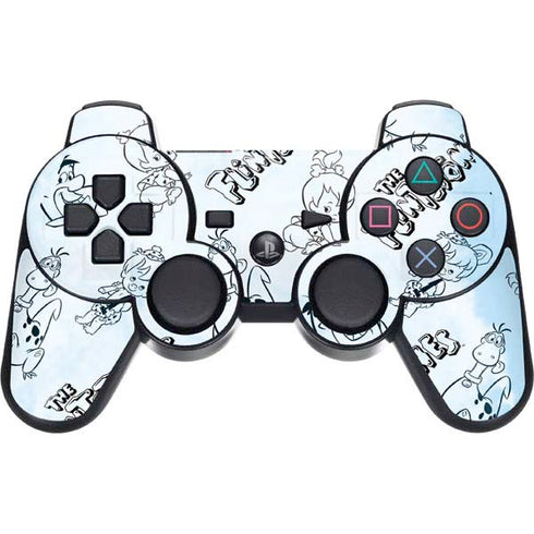 The Flinstones The Flintstones Tie Dye Print PS3 Dual Shock wireless controller Skin