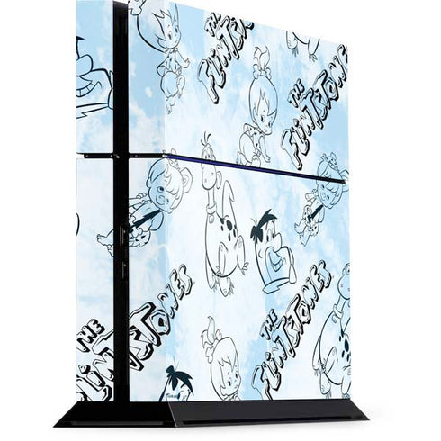 The Flinstones The Flintstones Tie Dye Print PS4 Console Skin