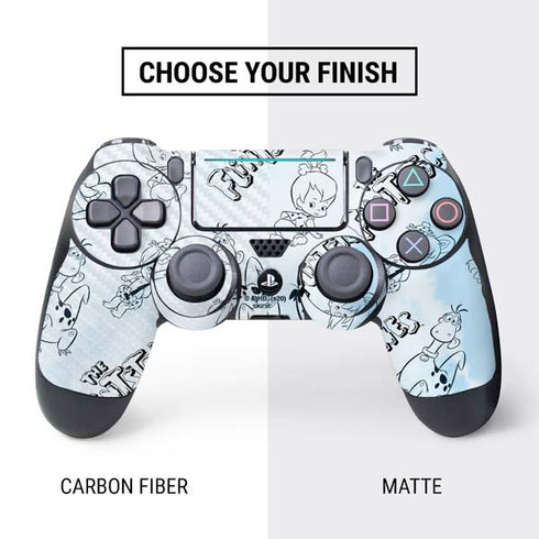 The Flinstones The Flintstones Tie Dye Print PS4 Slim Bundle Skin
