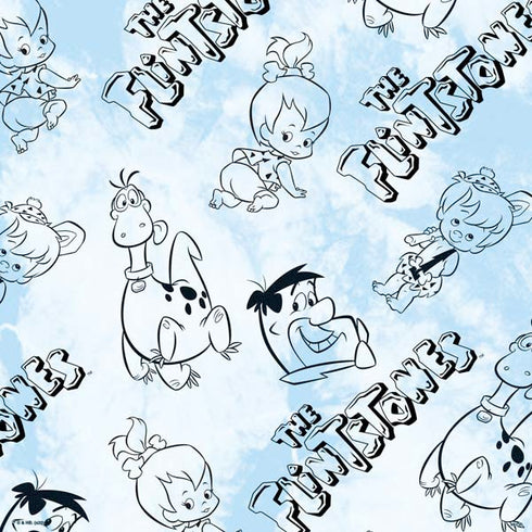 The Flinstones The Flintstones Tie Dye Print PS4 Slim Skin