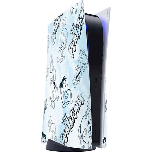 The Flinstones The Flintstones Tie Dye Print PS5 Console Skin