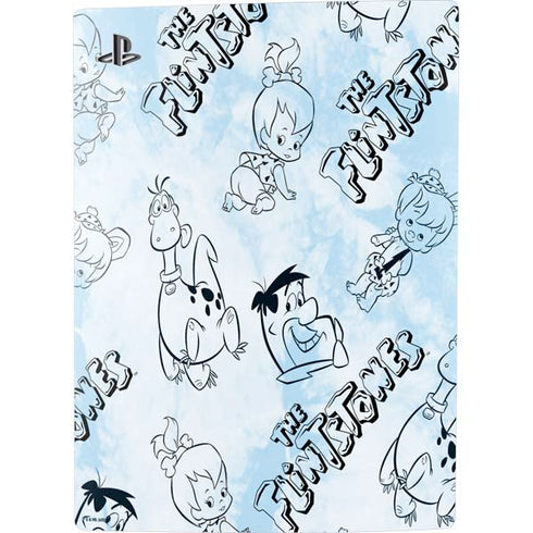 The Flinstones The Flintstones Tie Dye Print PS5 Console Skin