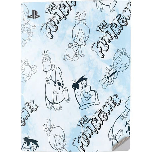 The Flinstones The Flintstones Tie Dye Print PS5 Digital Edition Console Skin