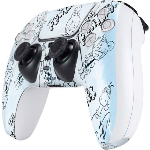 The Flinstones The Flintstones Tie Dye Print PS5 Controller Skin