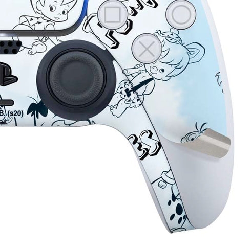 The Flinstones The Flintstones Tie Dye Print PS5 Controller Skin
