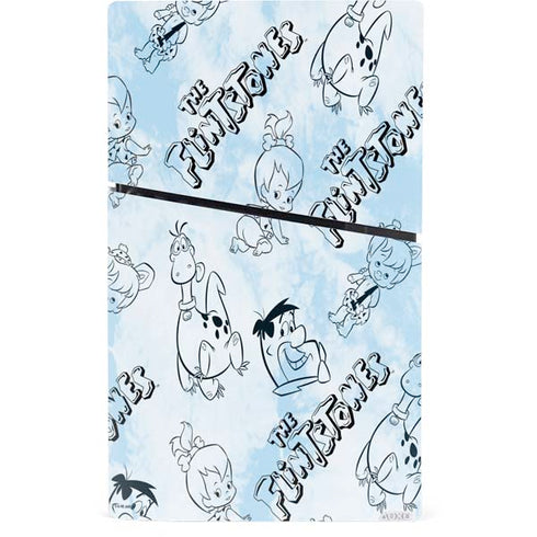 The Flinstones The Flintstones Tie Dye Print PS5 Slim Digital Edition Console Skin