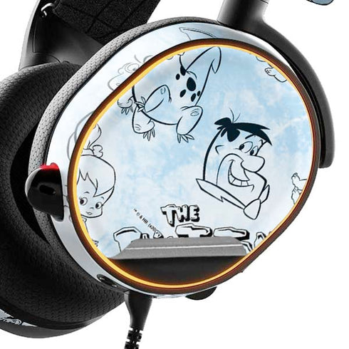 The Flinstones The Flintstones Tie Dye Print SteelSeries Arctis 3 Skin