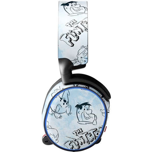 The Flinstones The Flintstones Tie Dye Print SteelSeries Arctis 5 Skin