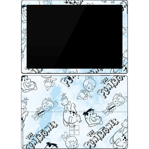 The Flinstones The Flintstones Tie Dye Print Surface Pro 7 Skin