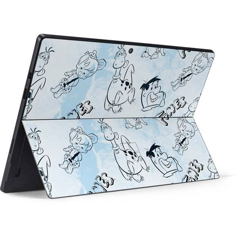 The Flinstones The Flintstones Tie Dye Print Surface Pro 7 Skin