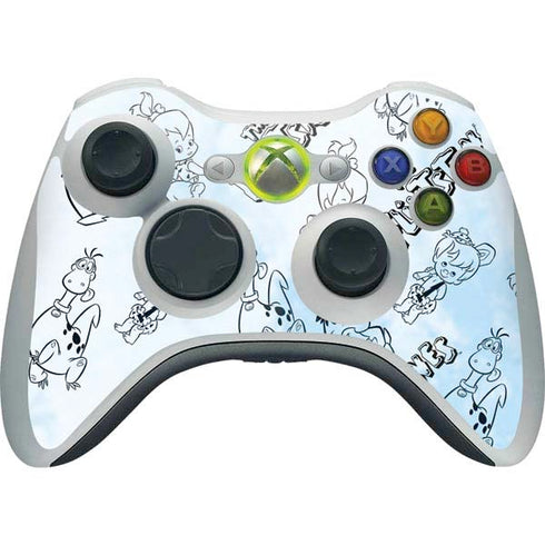 The Flinstones The Flintstones Tie Dye Print Xbox 360 Wireless Controller Skin