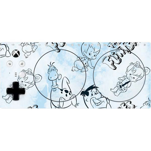 The Flinstones The Flintstones Tie Dye Print Xbox Adaptive Controller Skin