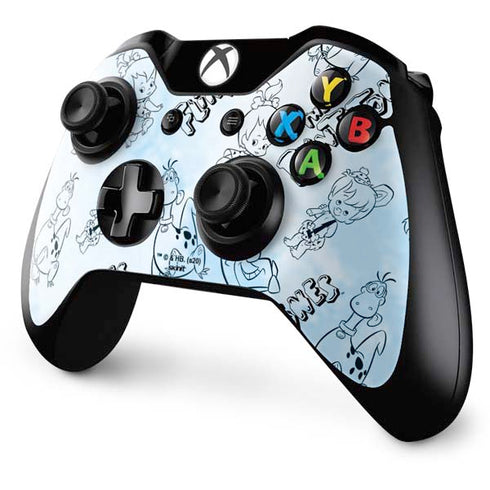 The Flinstones The Flintstones Tie Dye Print Xbox One Controller Skin