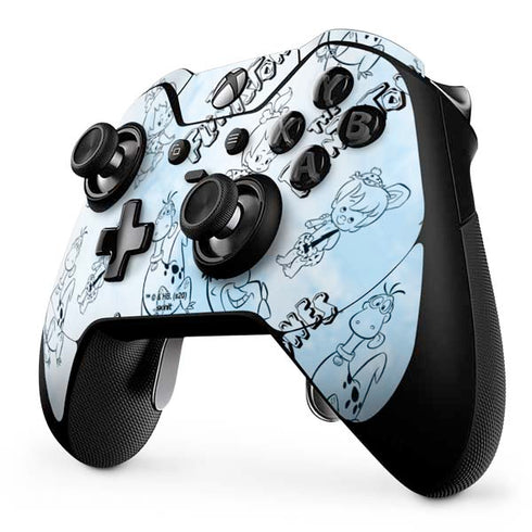 The Flinstones The Flintstones Tie Dye Print Xbox One Elite Controller Skin