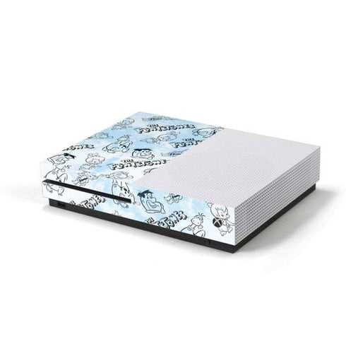 The Flinstones The Flintstones Tie Dye Print Xbox One S Console Skin