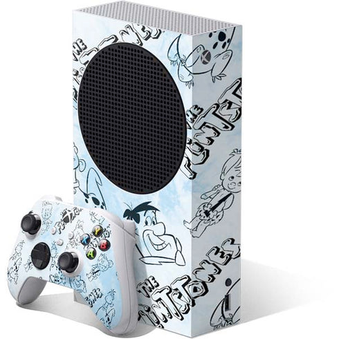The Flinstones The Flintstones Tie Dye Print Xbox Series S Bundle Skin