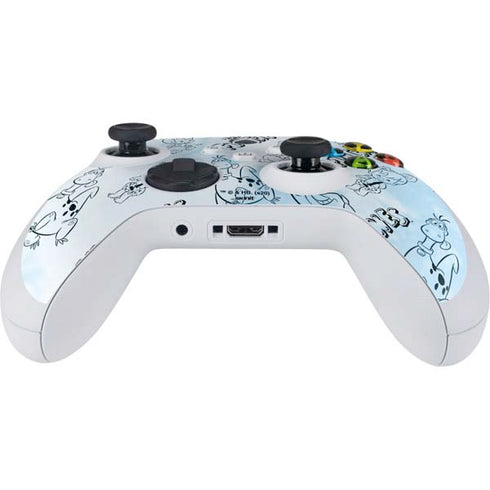 The Flinstones The Flintstones Tie Dye Print Xbox Series S Controller Skin