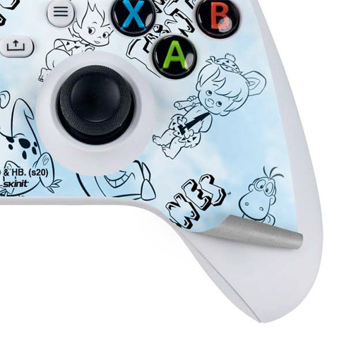 The Flinstones The Flintstones Tie Dye Print Xbox Series S Controller Skin