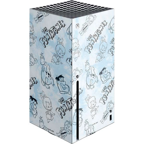 The Flinstones The Flintstones Tie Dye Print Xbox Series X Console Skin