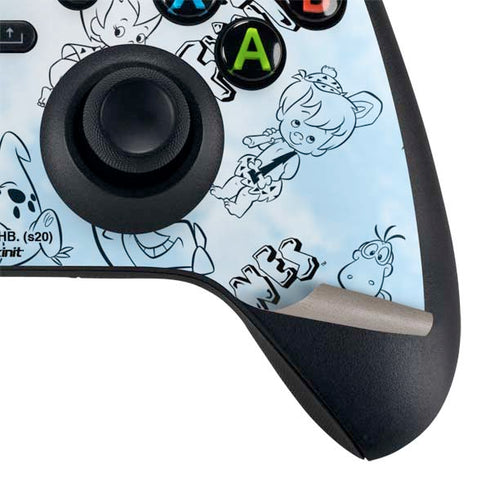 The Flinstones The Flintstones Tie Dye Print Xbox Series X Controller Skin